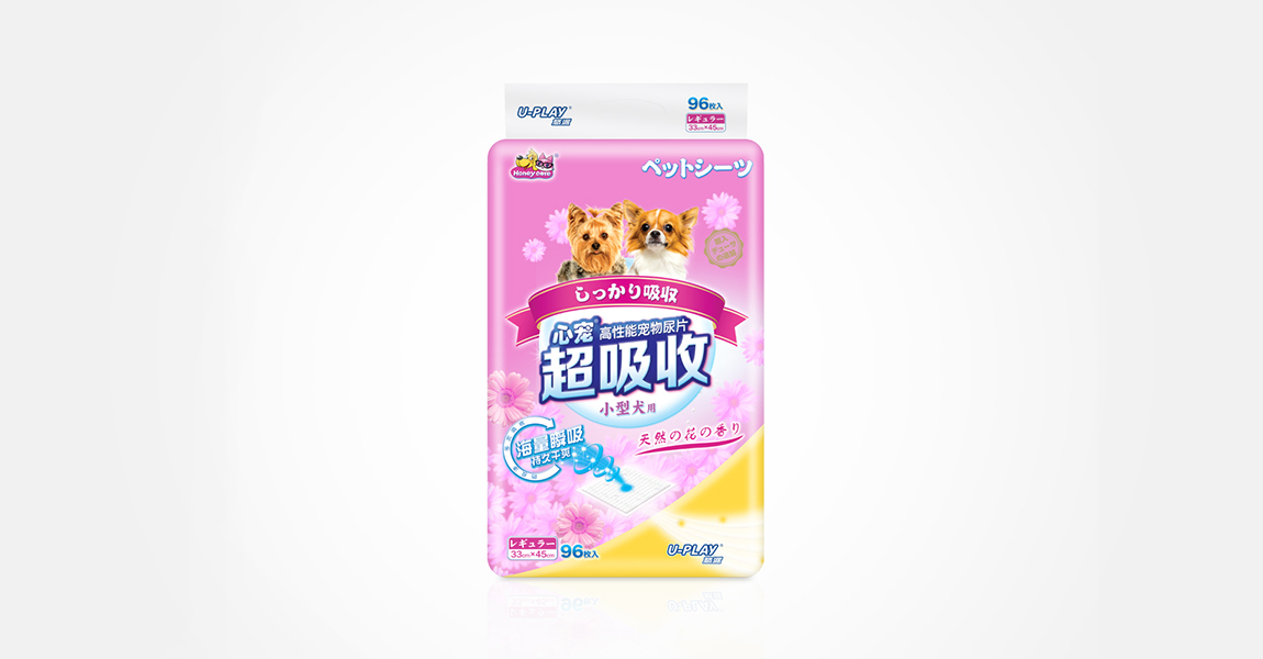 悠派宠物尿片 米克包装设计