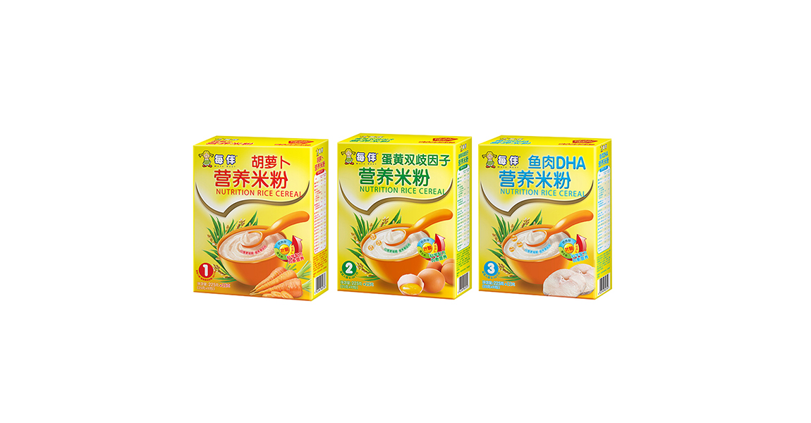 每伴营养米粉 米克包装设计