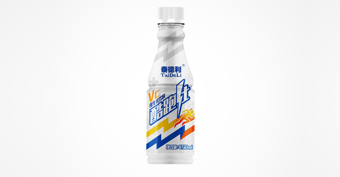 泰德利酷跑仕饮料包装 米克包装设计