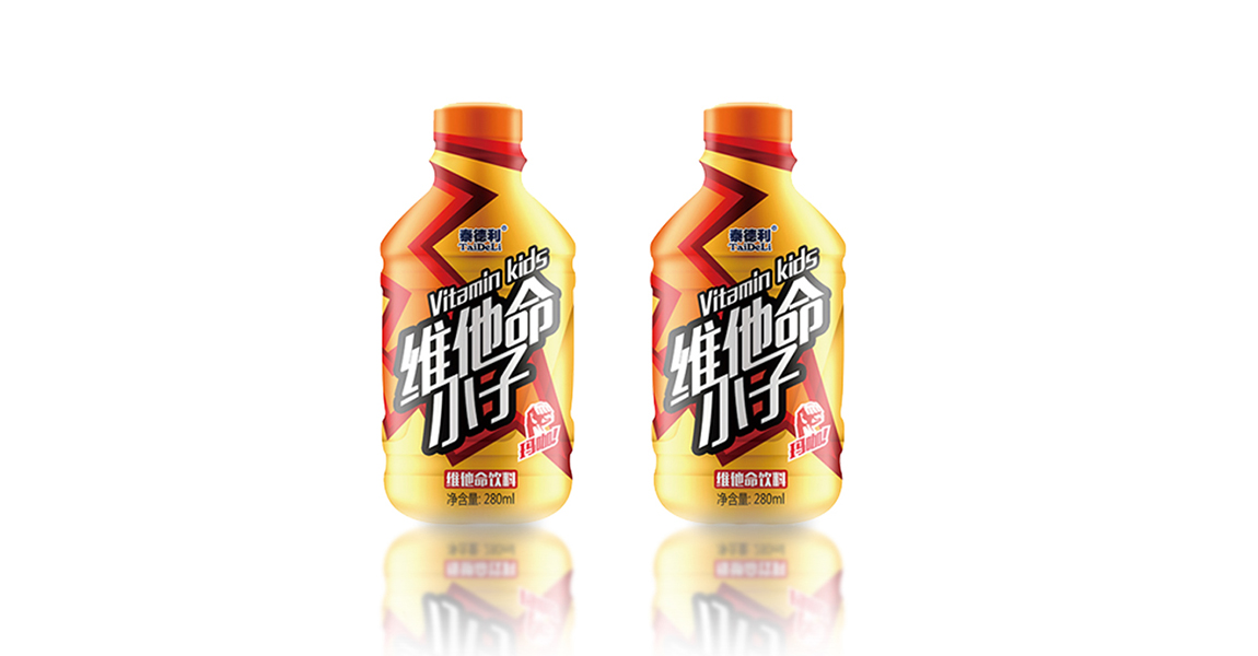 泰德利饮料包装 米克包装设计