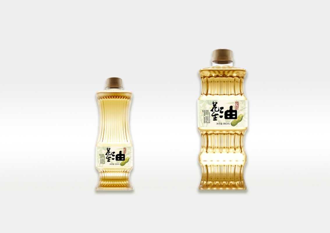 长生花生油 米克包装设计