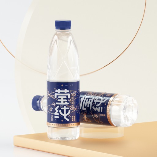百事可乐“莹纯”十二星座矿泉水包装设计瓶型瓶标设计