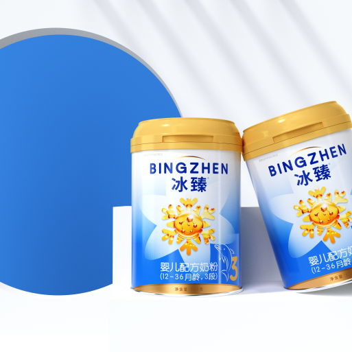 高培GoldMax丨冰臻幼儿配方奶粉品牌包装设计