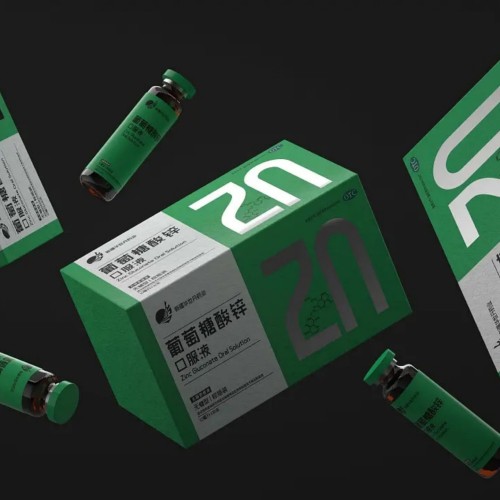 新疆华世丹药业|葡萄糖酸钙口服液包装设计