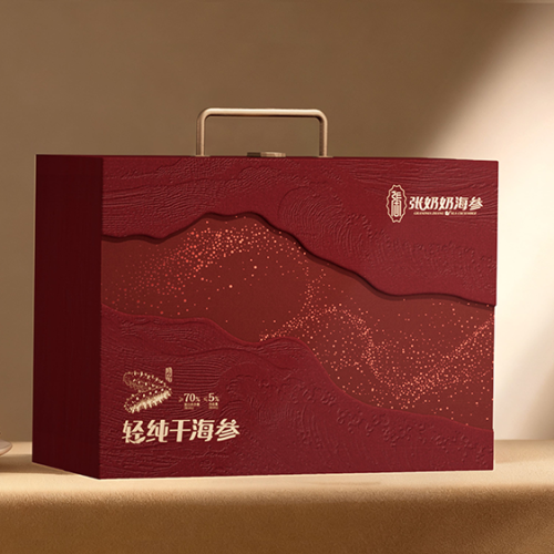 张奶奶海参丨轻纯干海参高档滋补礼盒包装设计