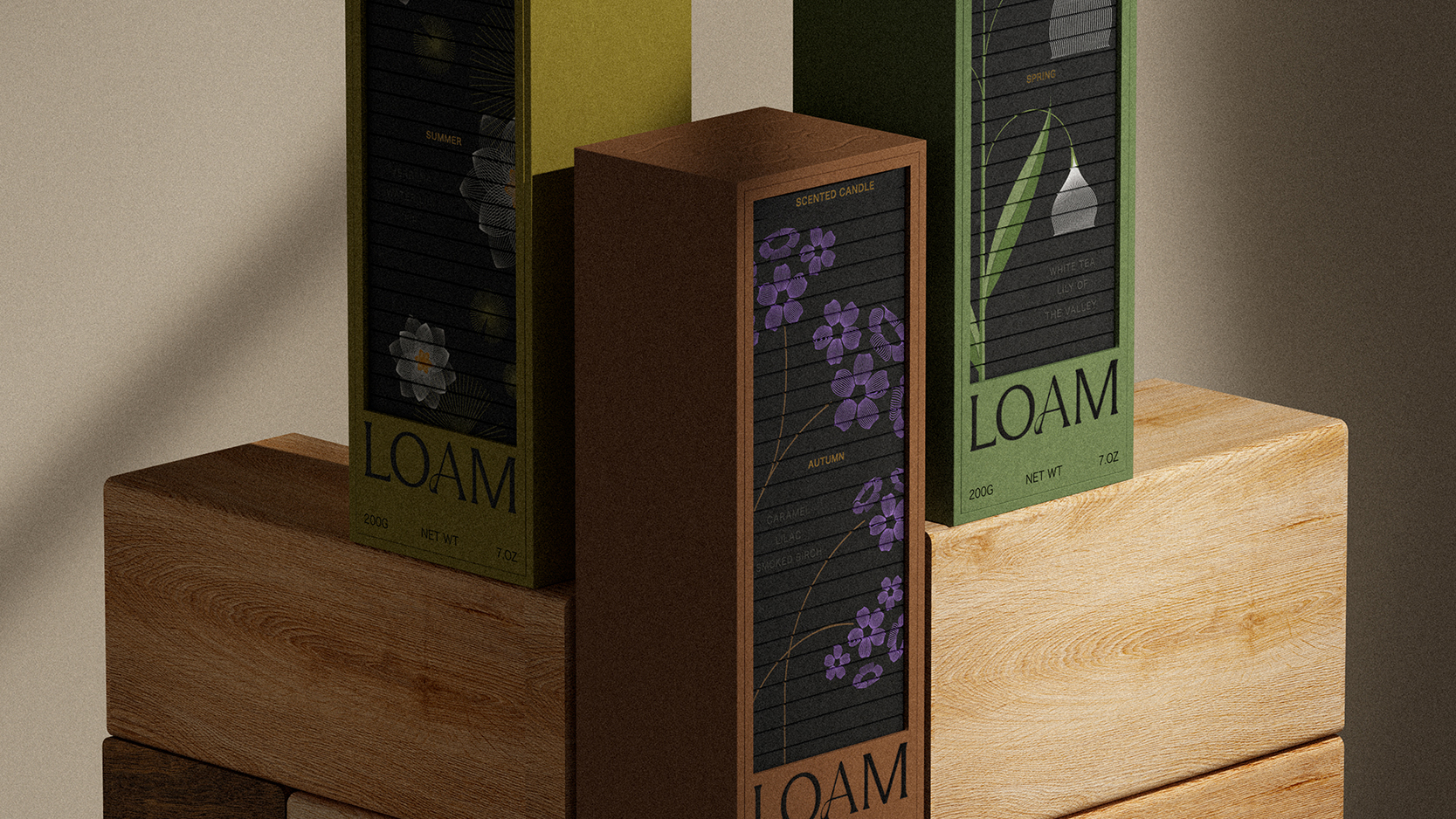 原创包装设计/LOAM/香薰包装设计 米克包装设计