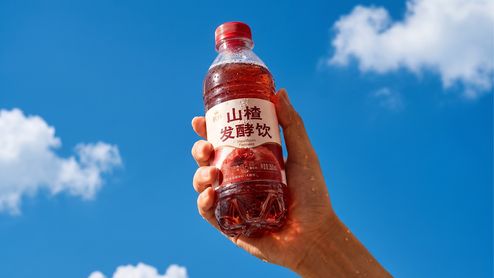 秋林丨山楂发酵饮饮品包装设计 米克包装设计
